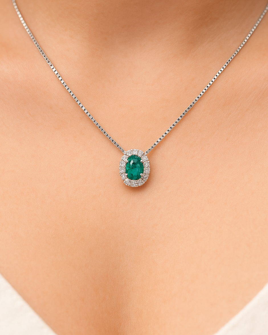 Victoria necklace - Smeraldo