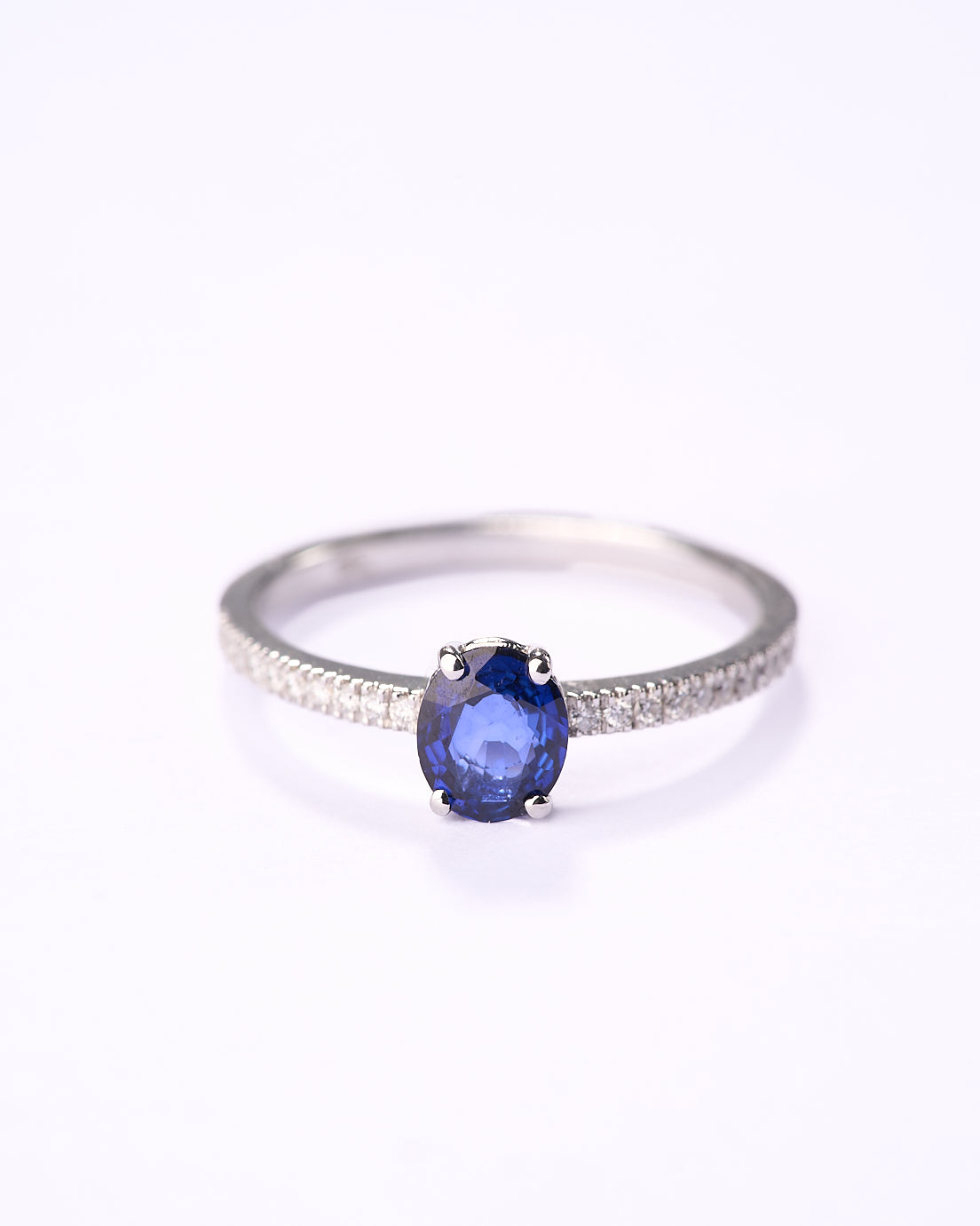 Orelune ring - Zaffiro