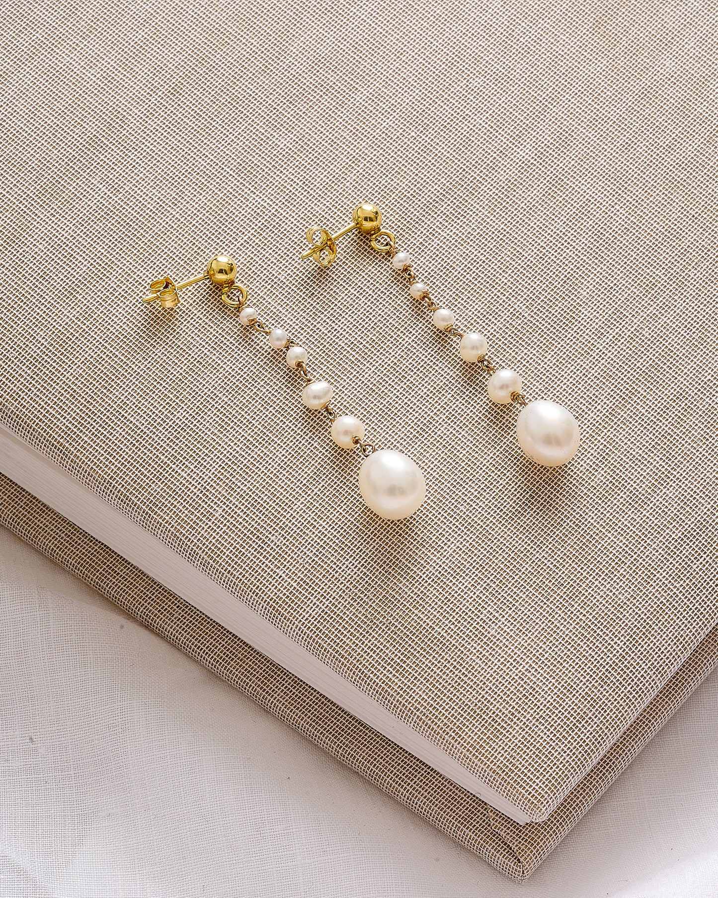 Boucles d'oreilles perles Mon Trésor