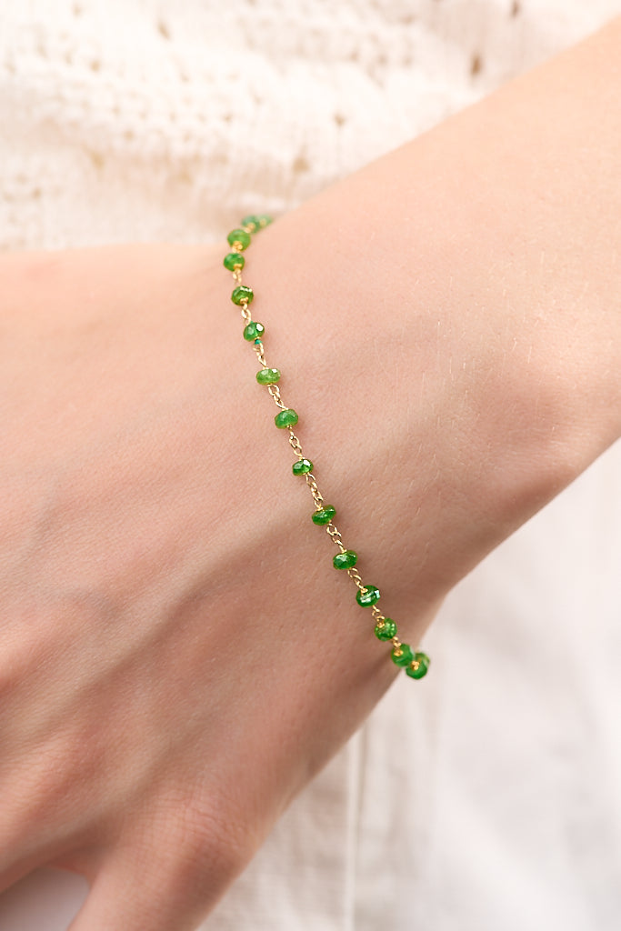 Emerald bracelet - Smeraldo