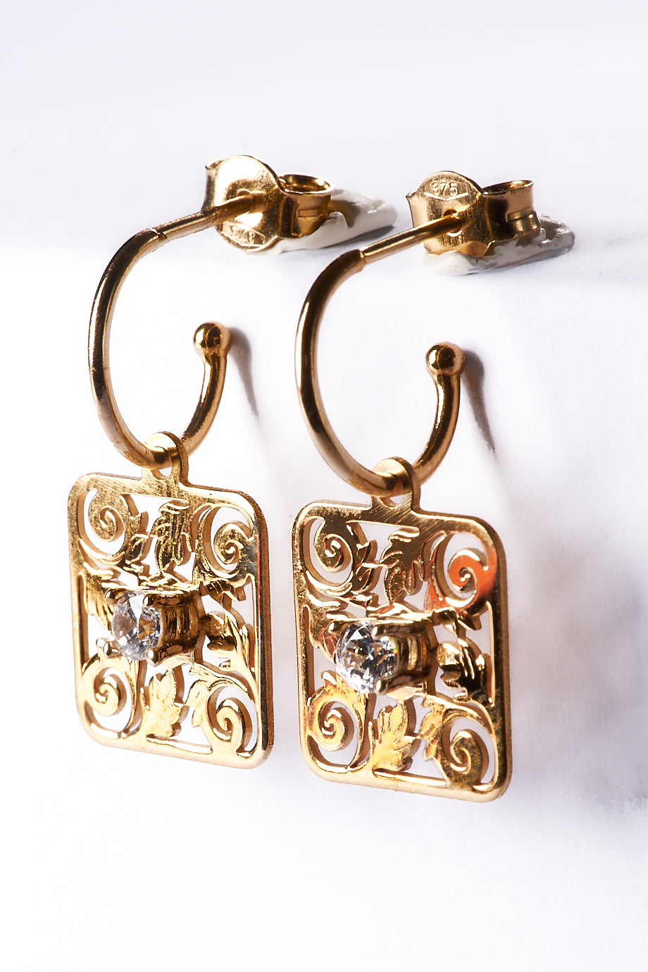 Baroque brilliance earrings