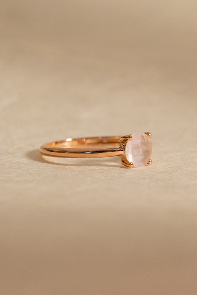 Glowy Ring (Hydro Pink Quartz)