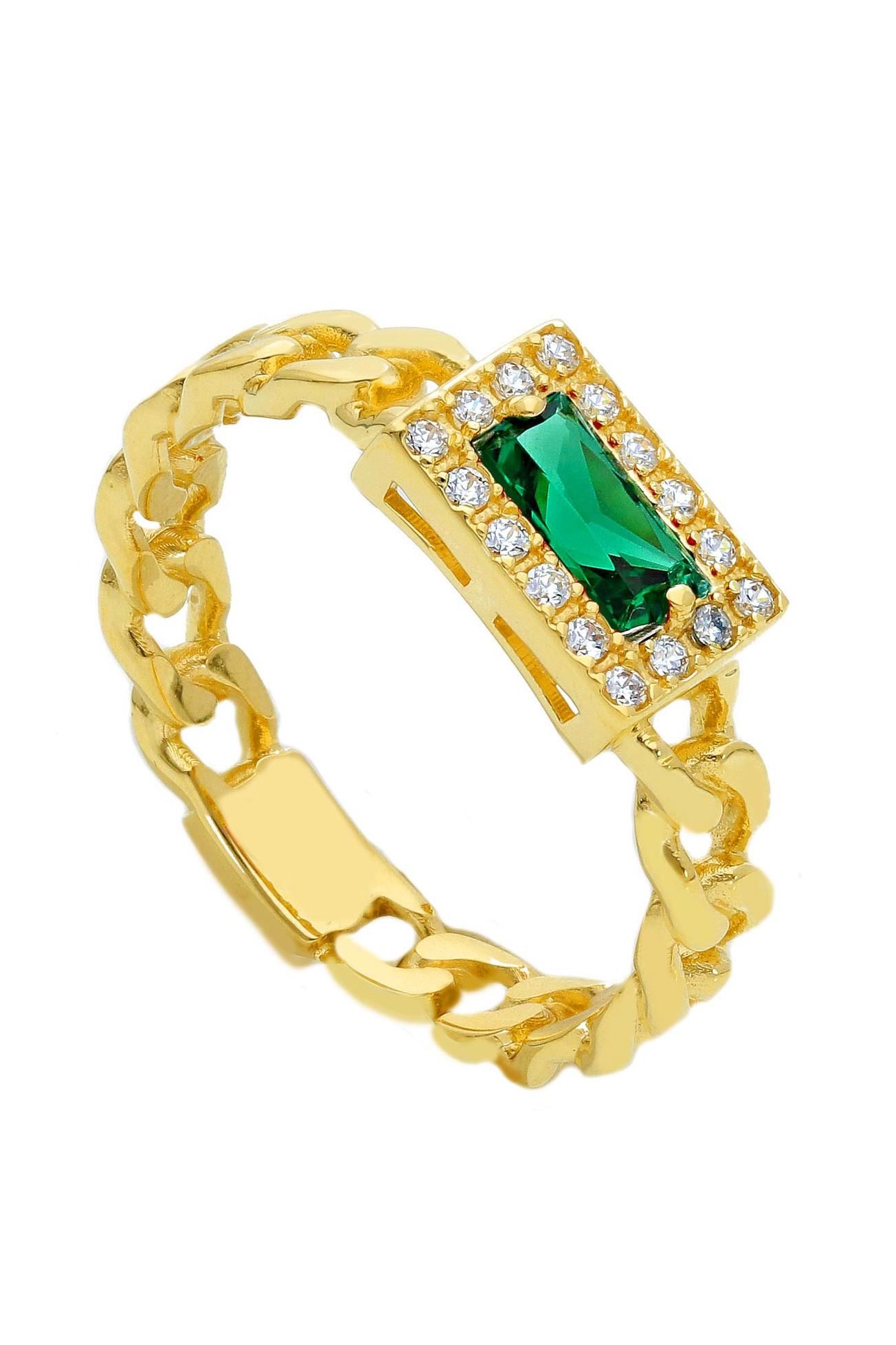 Sea Emerald Ring