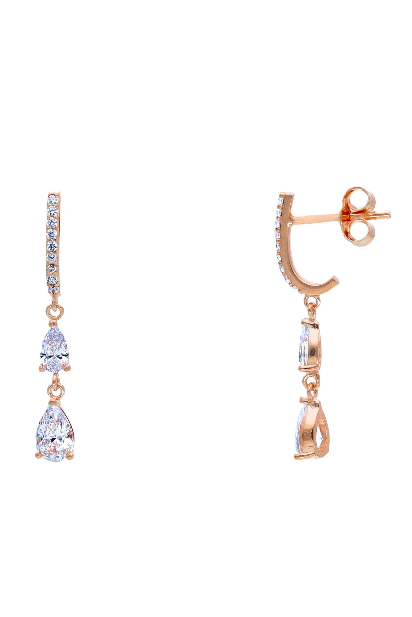 Roseate Drop Earrings