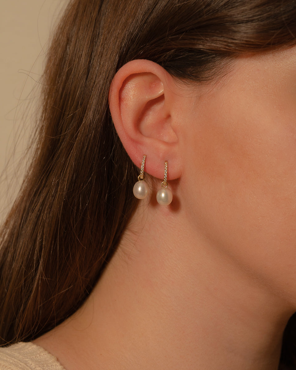 Boucles d'oreilles en perles