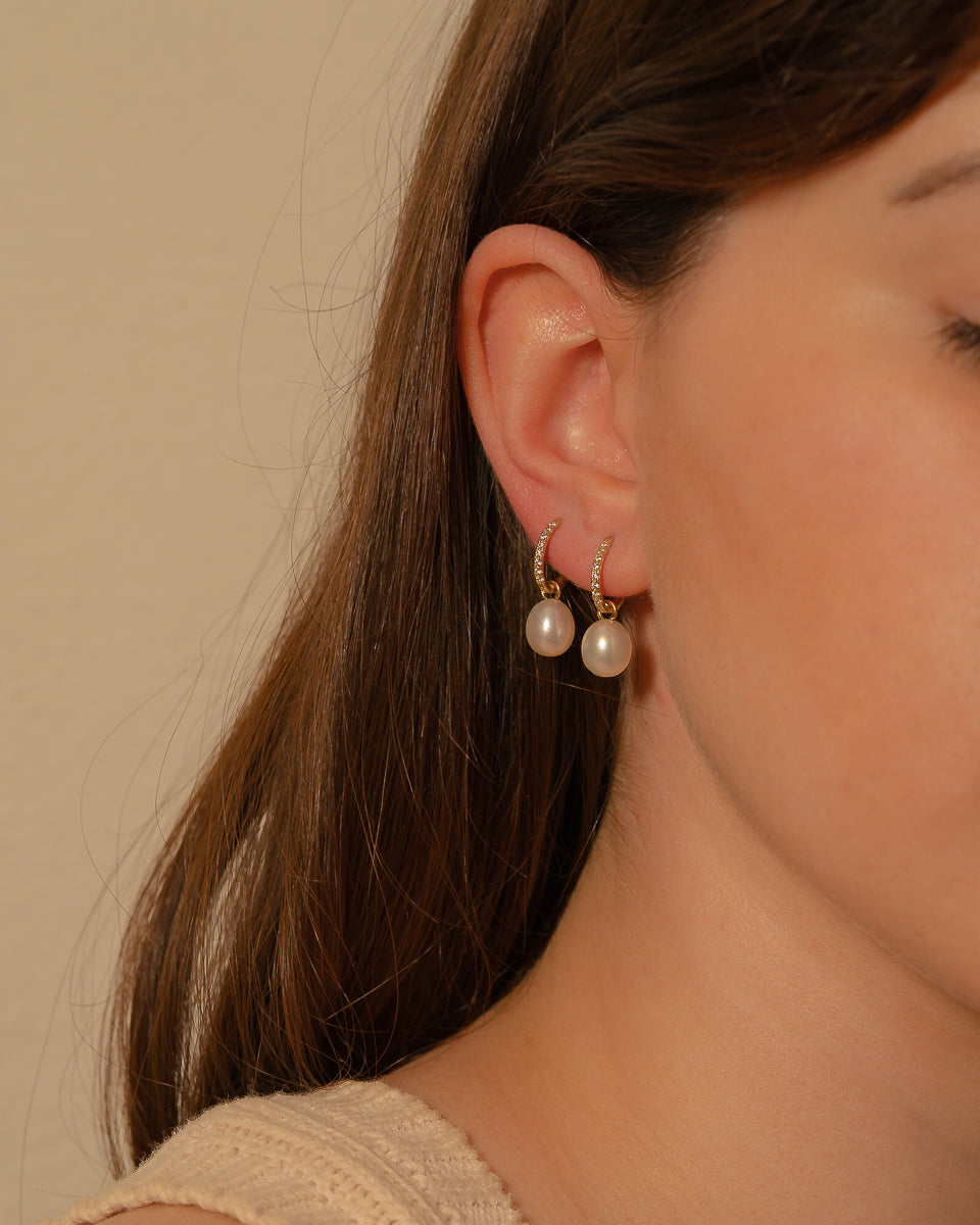 Boucles d'oreilles en perles