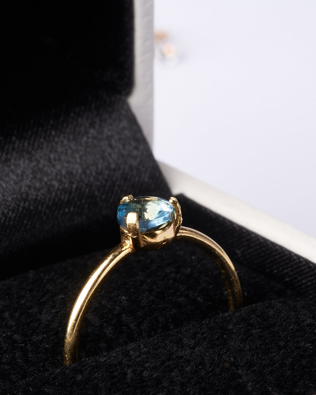 Azure Serenity Topaz Ring