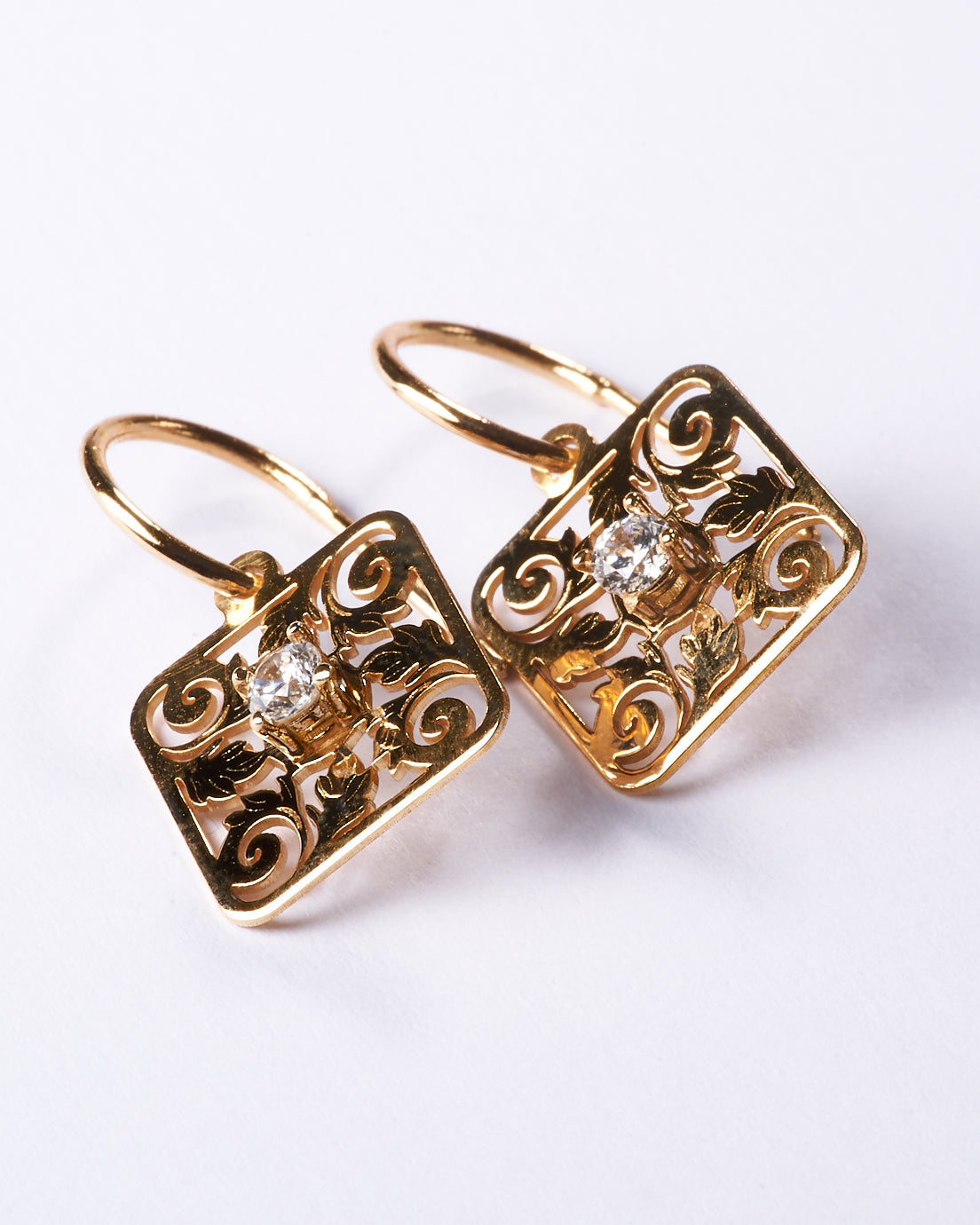 Baroque brilliance earrings