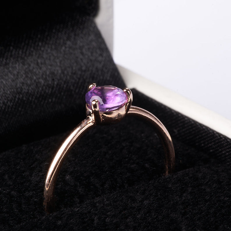 Lilac Dream Amethyst Ring