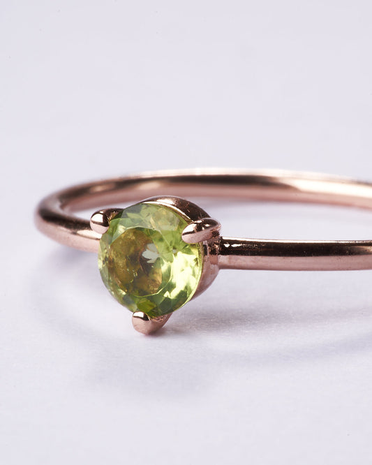 Verde vista ring - Peridoto