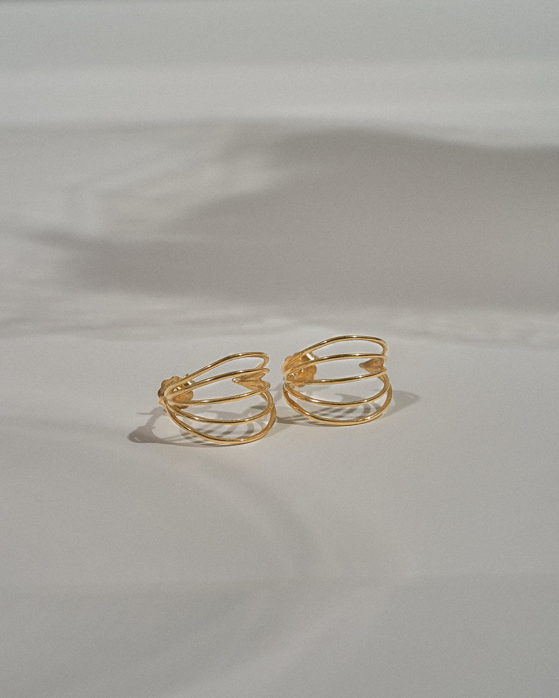 Boucles d'oreilles tressées