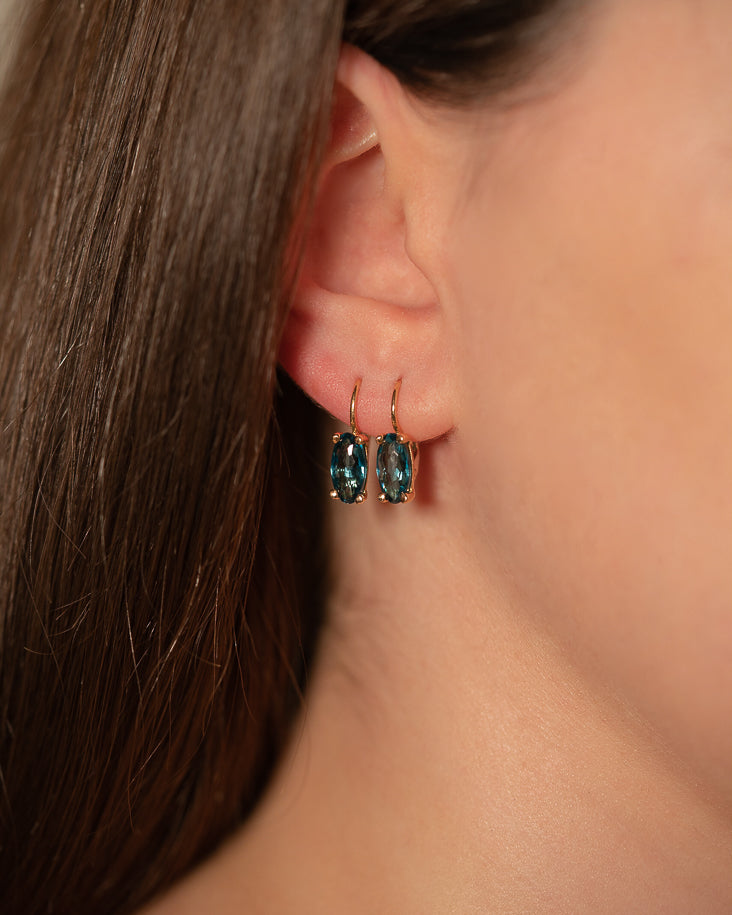 Opium earrings - Topazio London