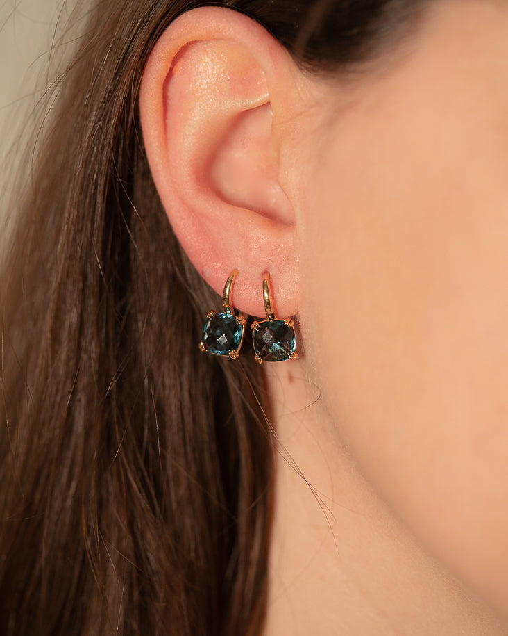 Boucles d'oreilles Jeune Topaze