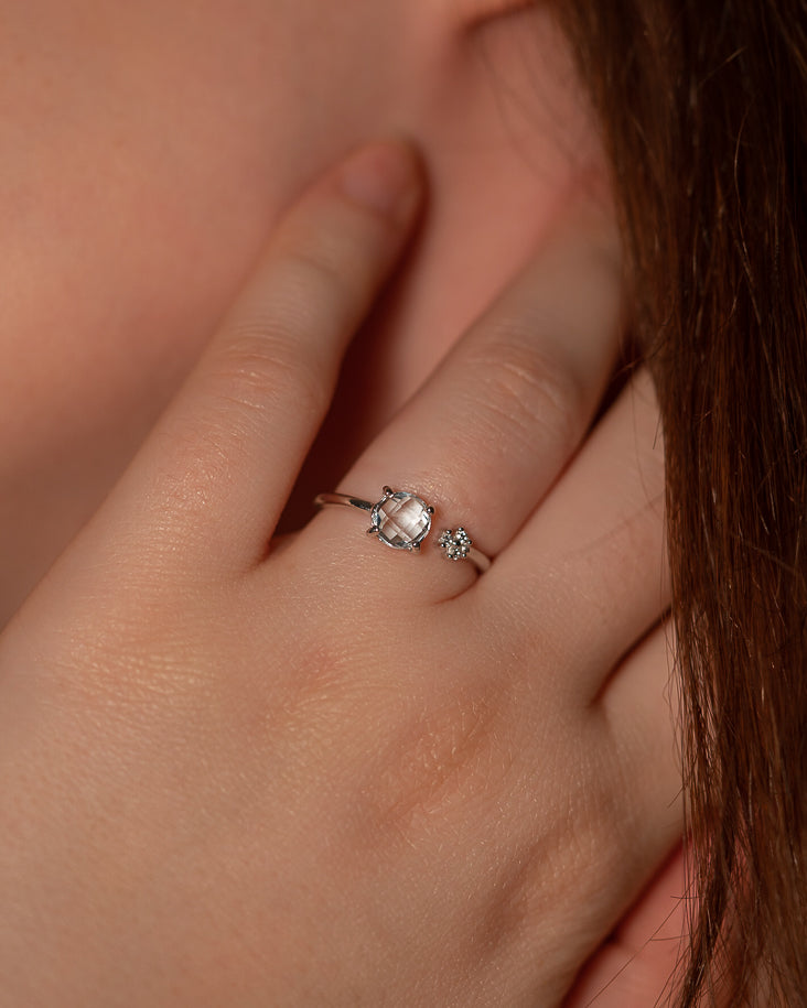 Fortune Ring (Blue Topaz)