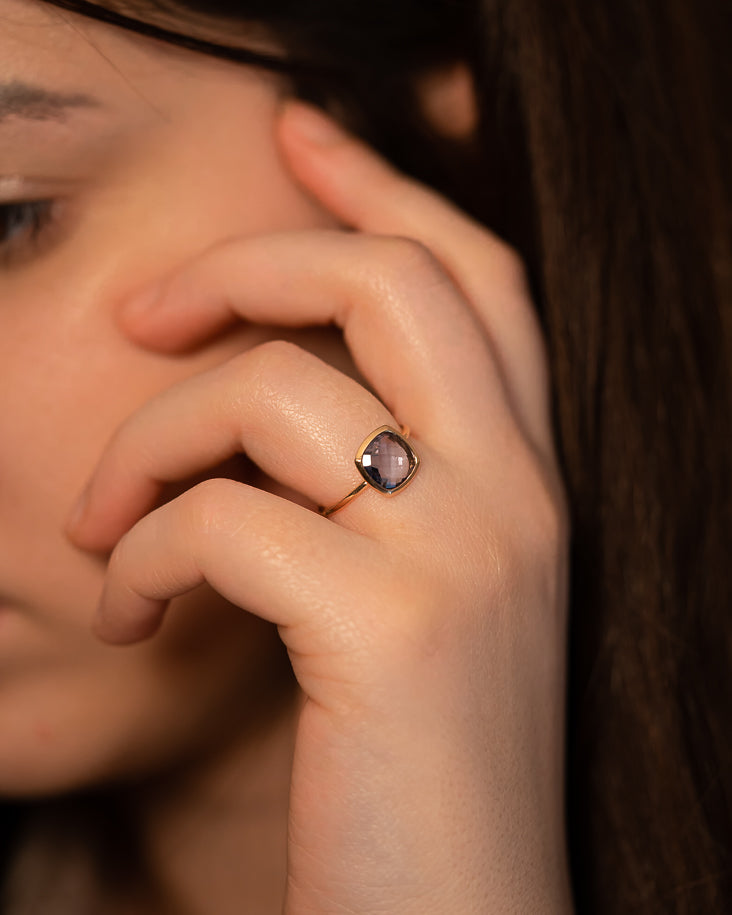 Bague Quartz Hypnotique