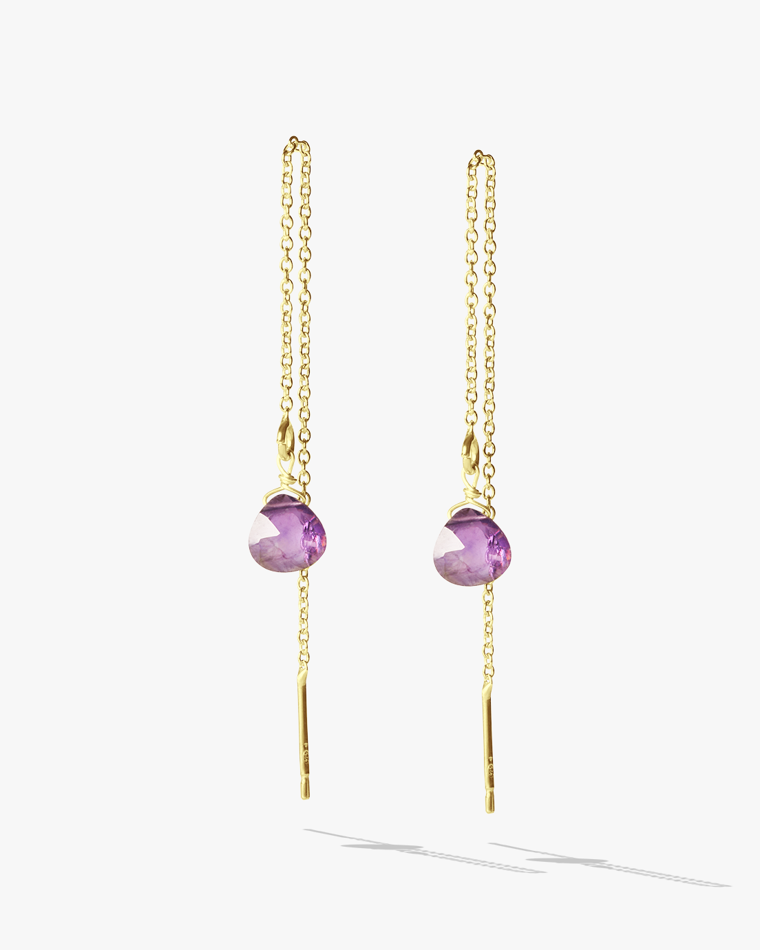 Droplets Earrings (Amethyst)