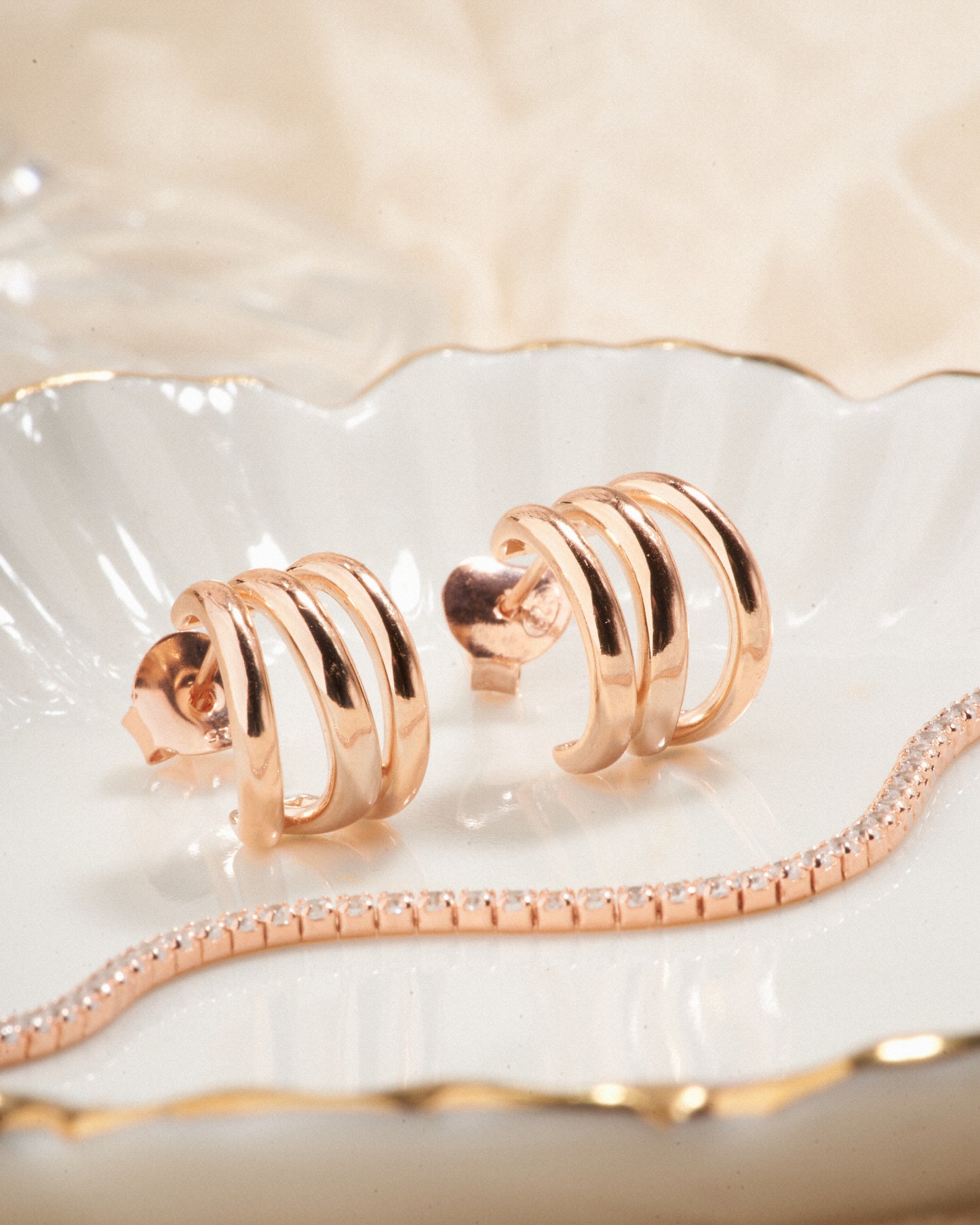 Boucles d'oreilles créoles Joy