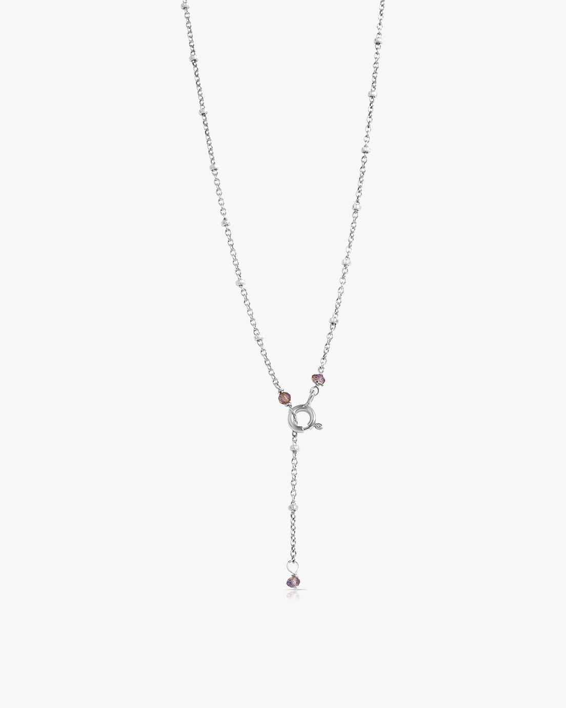 Droplet Iolite Necklace