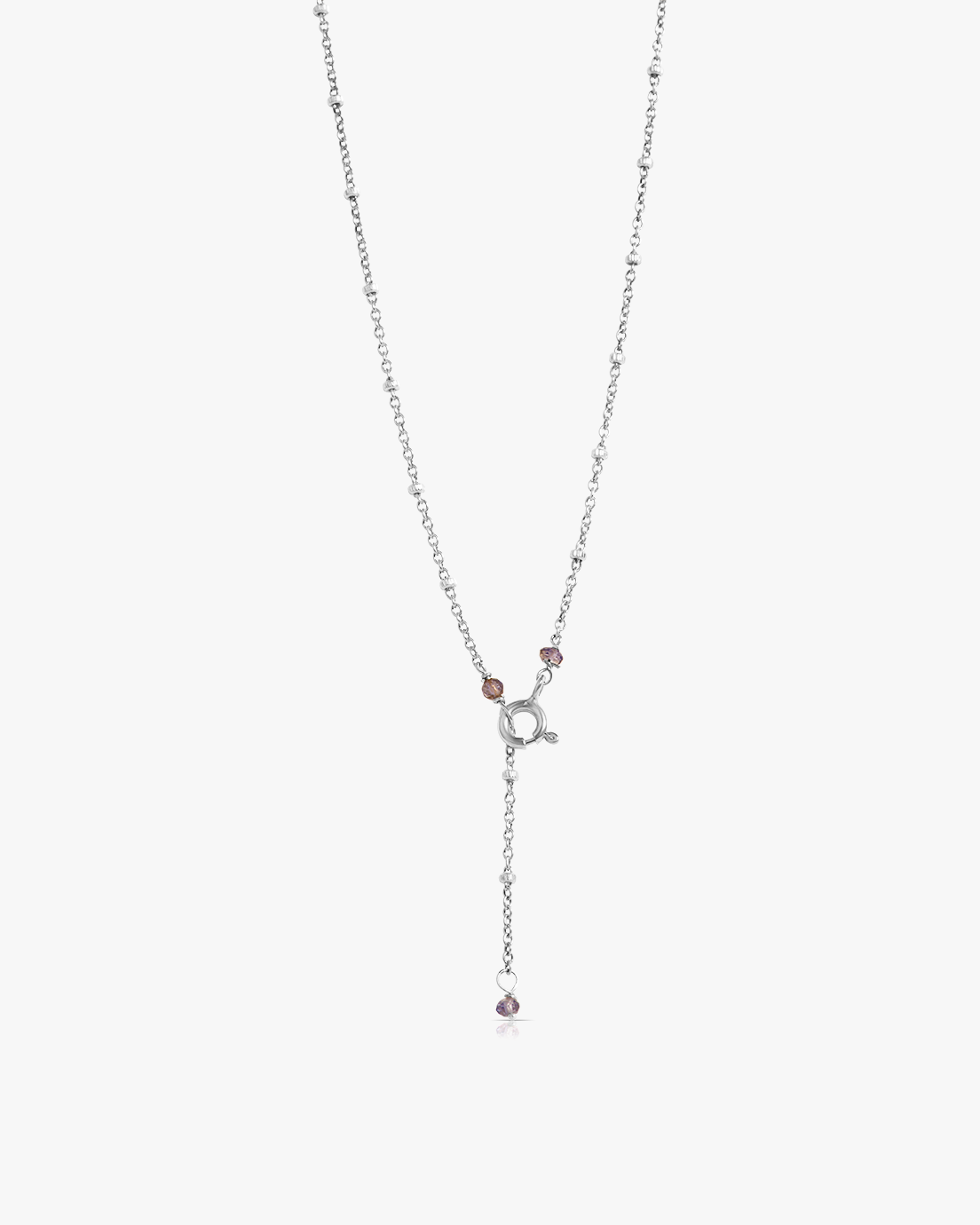 Collier Iolite Gouttelette