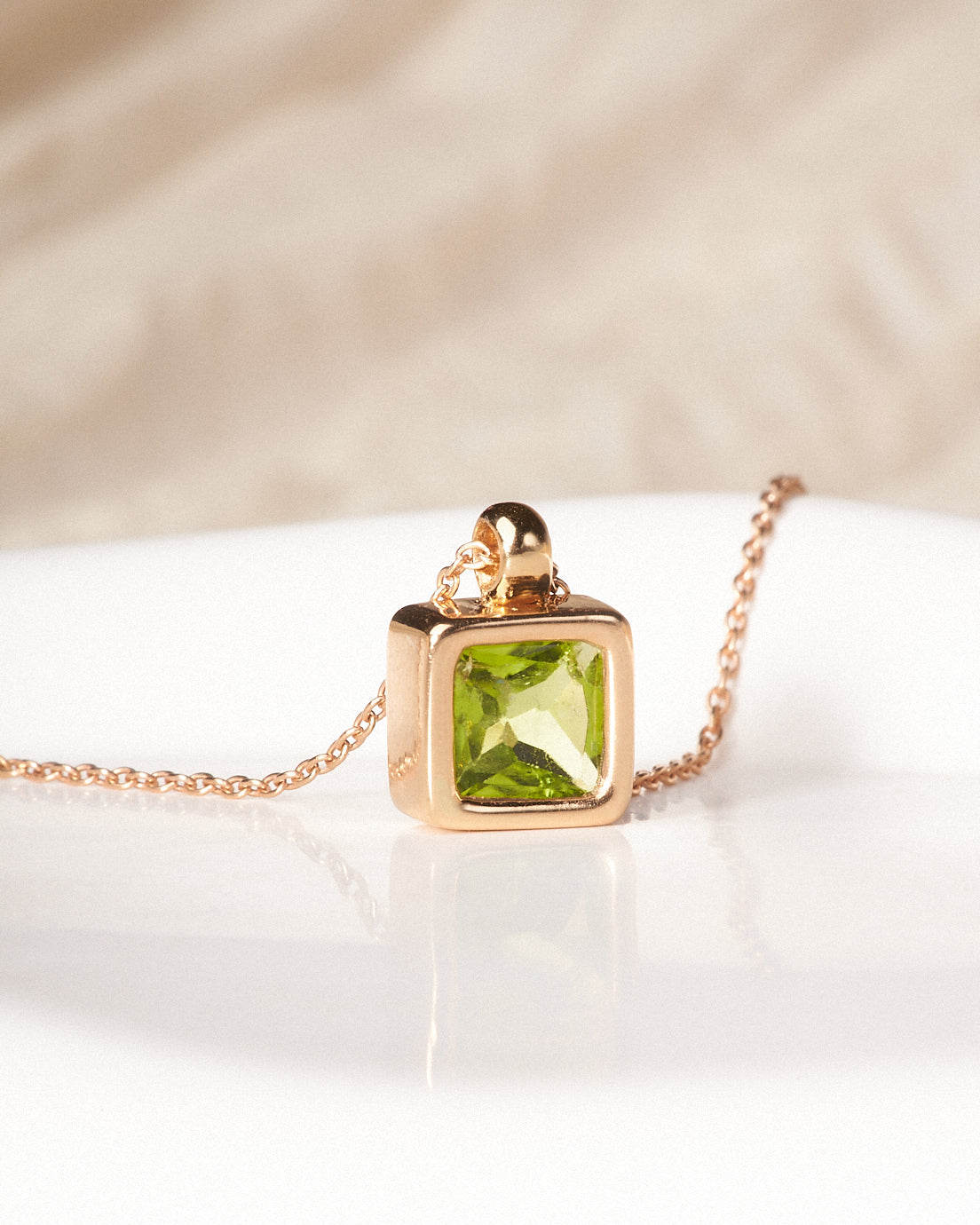 Mabel necklace - Peridoto