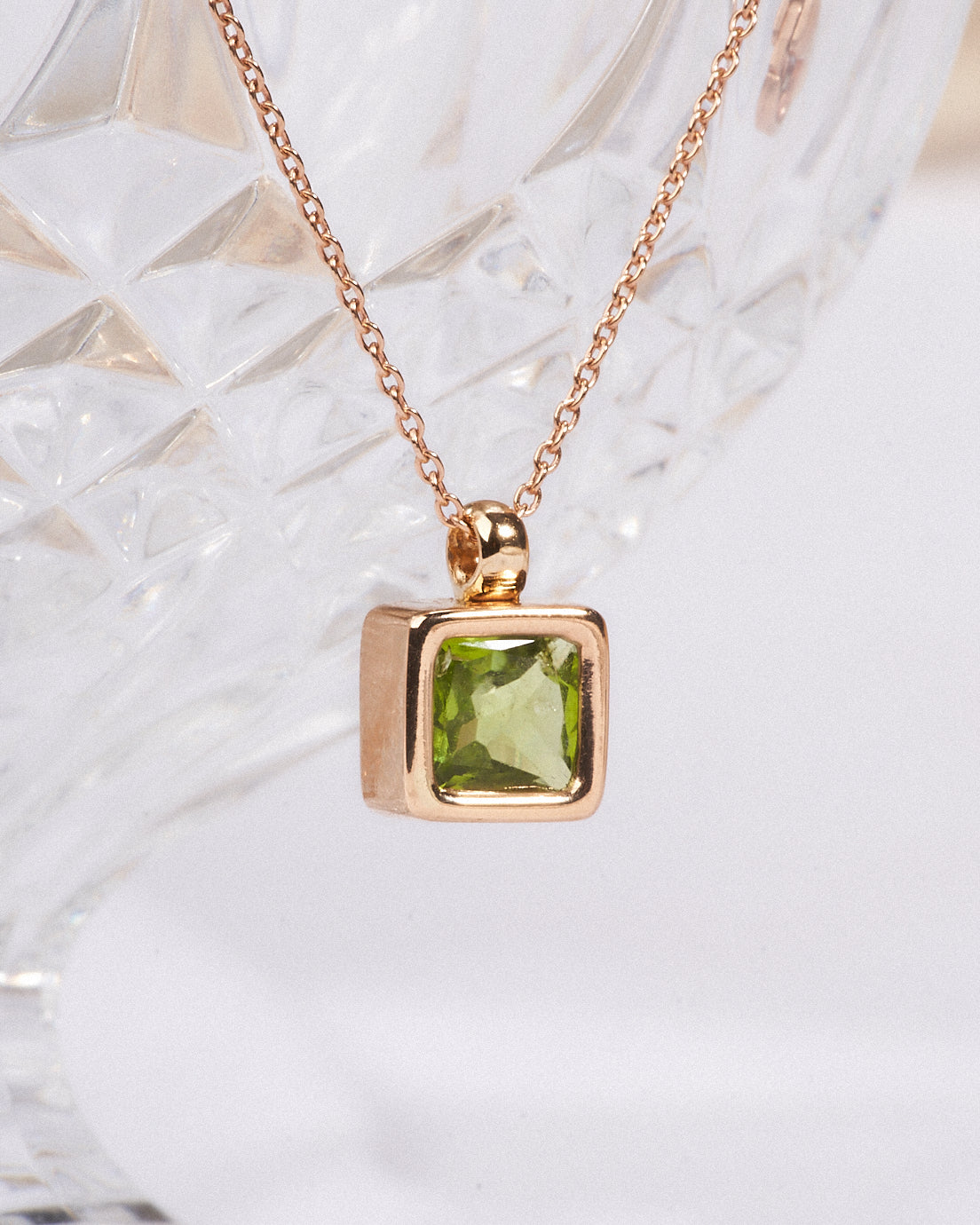 Mabel necklace - Peridoto