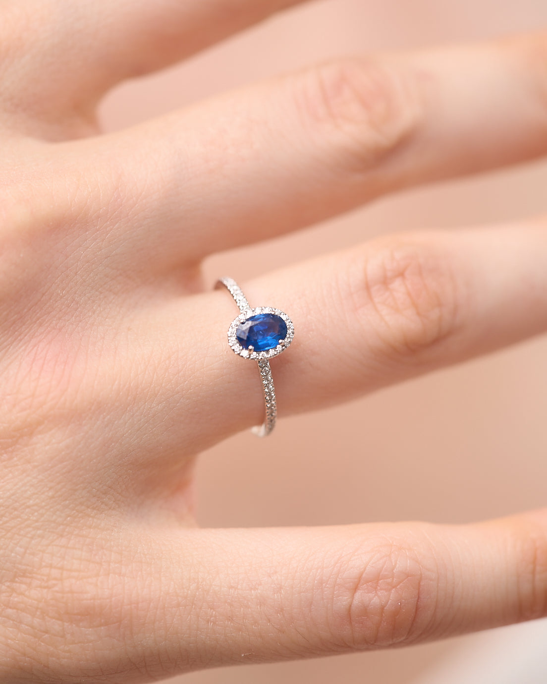 Amaya ring - Zaffiro