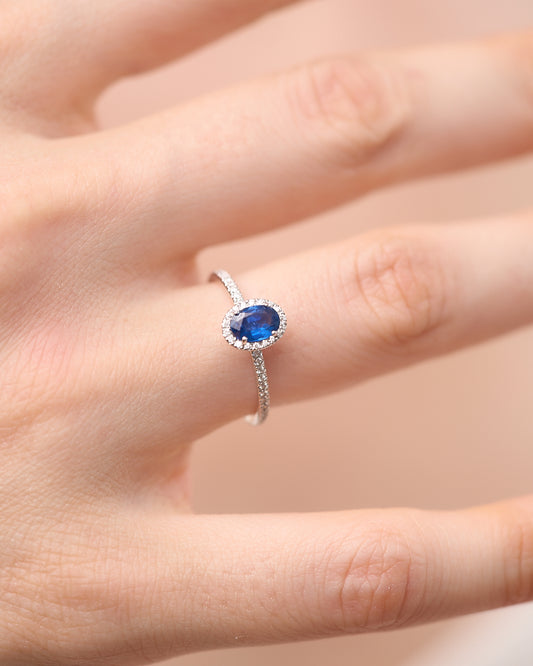 Amaya ring - Zaffiro