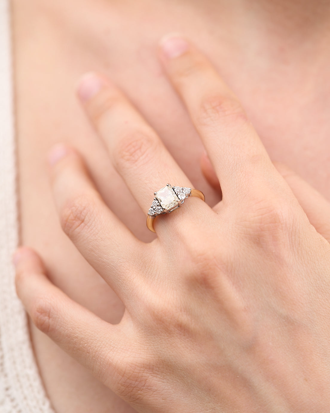 Ella ring - Diamante