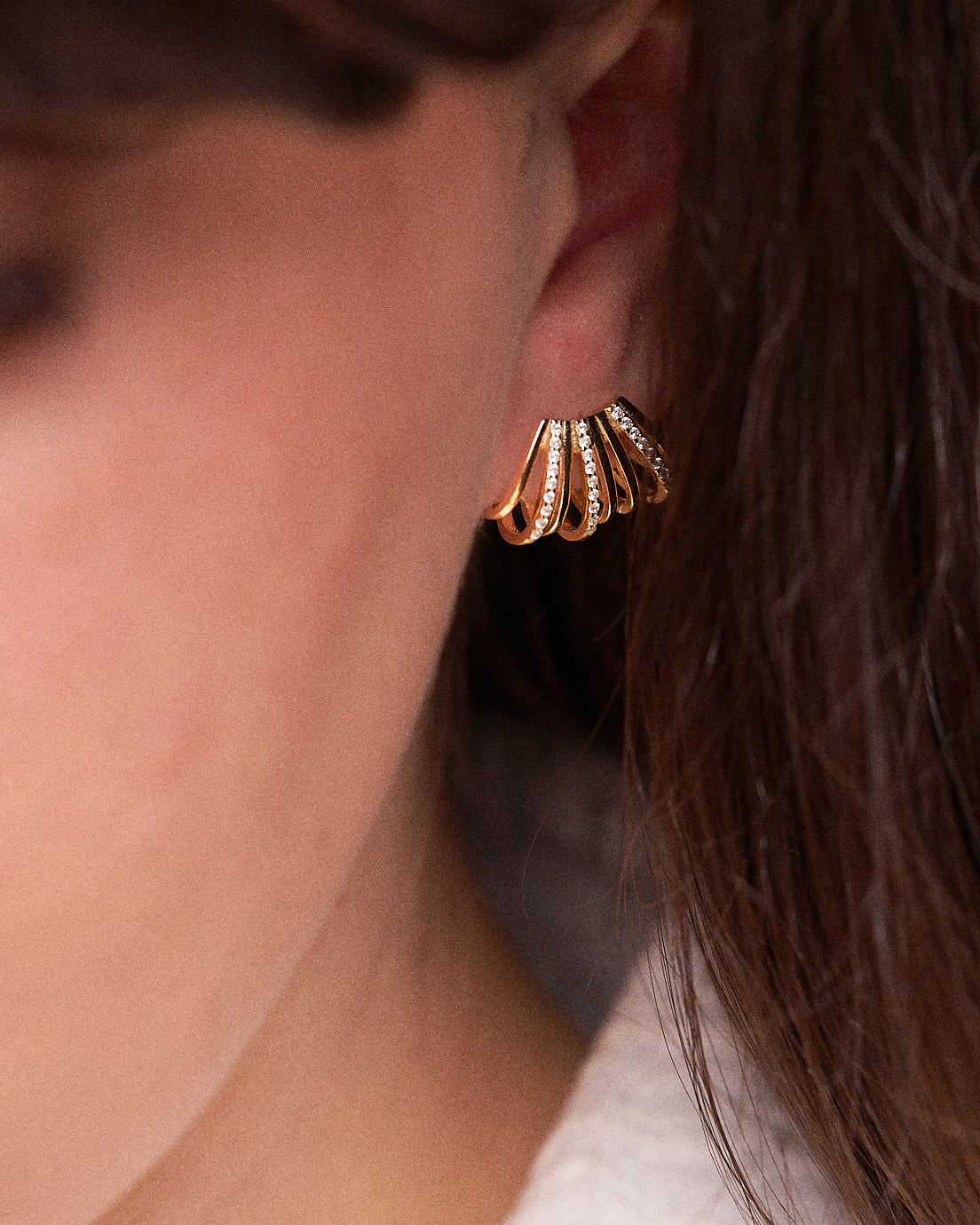 Boucles d'oreilles créoles Joy