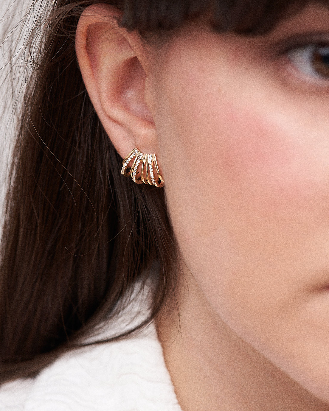 Boucles d'oreilles créoles Joy