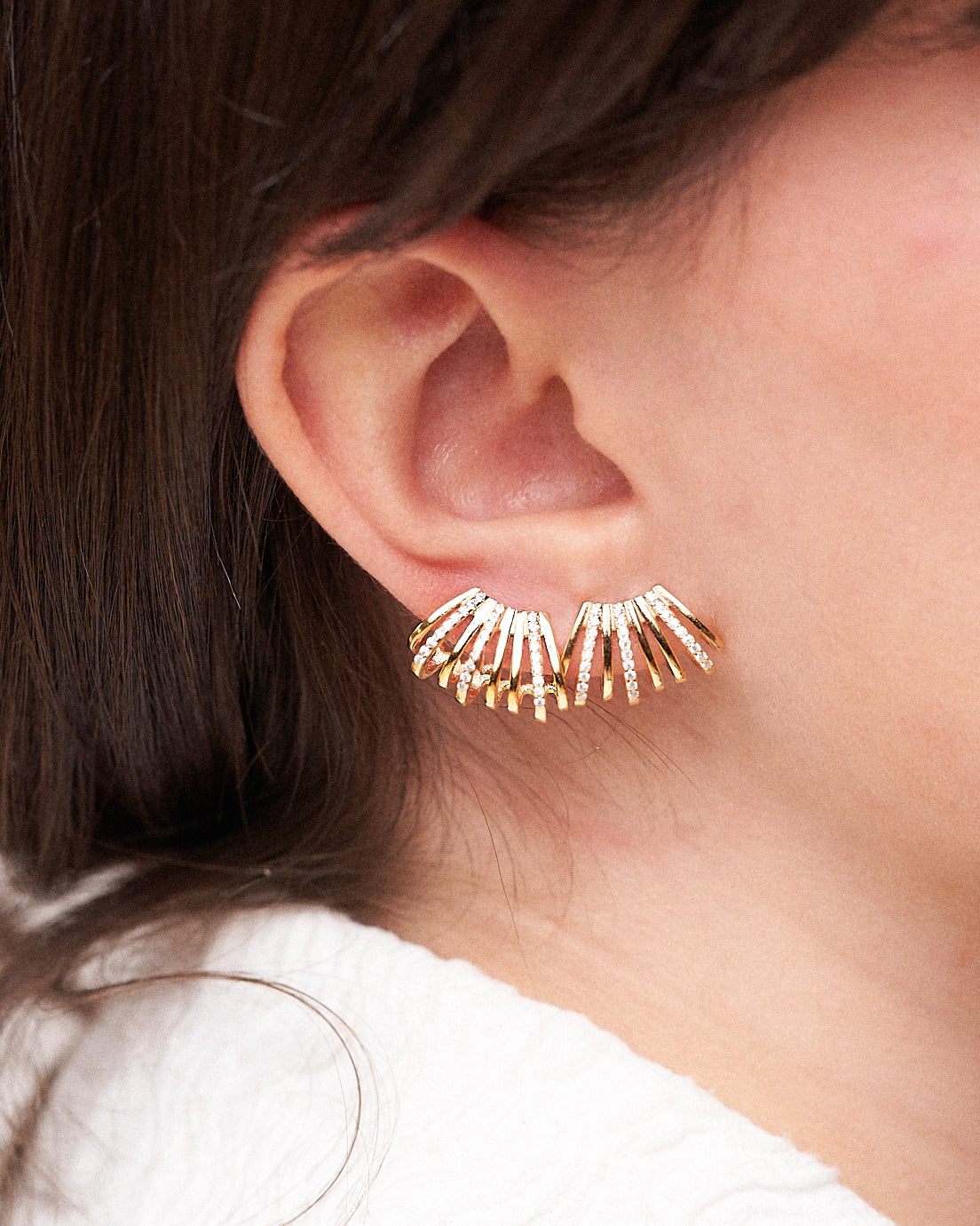 Boucles d'oreilles créoles Joy