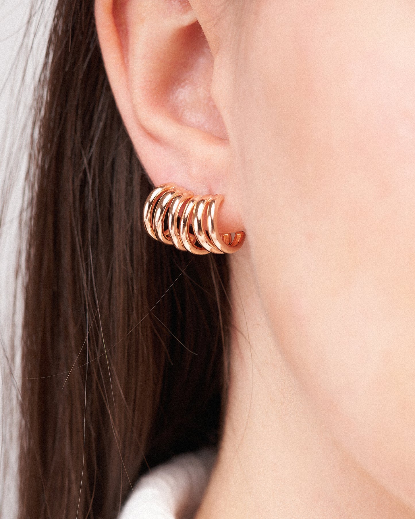 Boucles d'oreilles créoles Joy