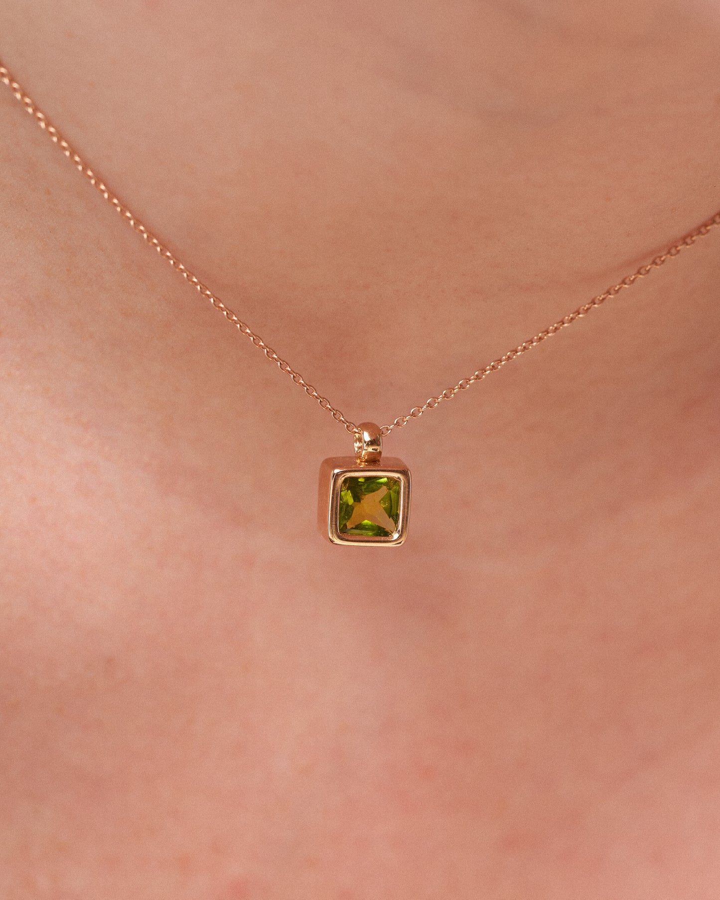 Mabel necklace - Peridoto