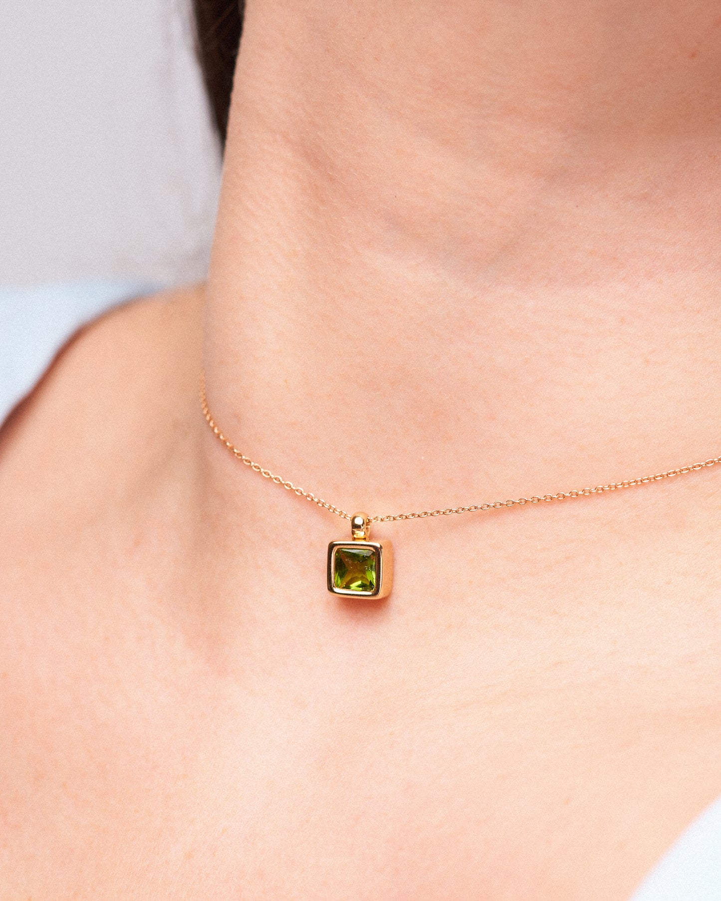 Mabel necklace - Peridoto