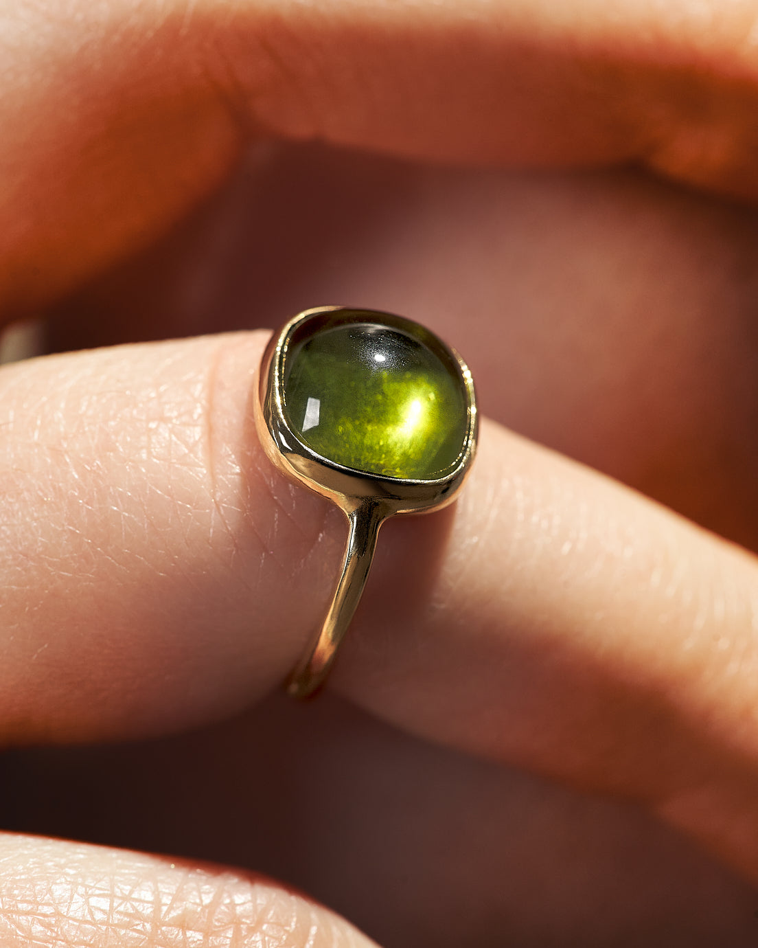 Greenie ring - Peridoto