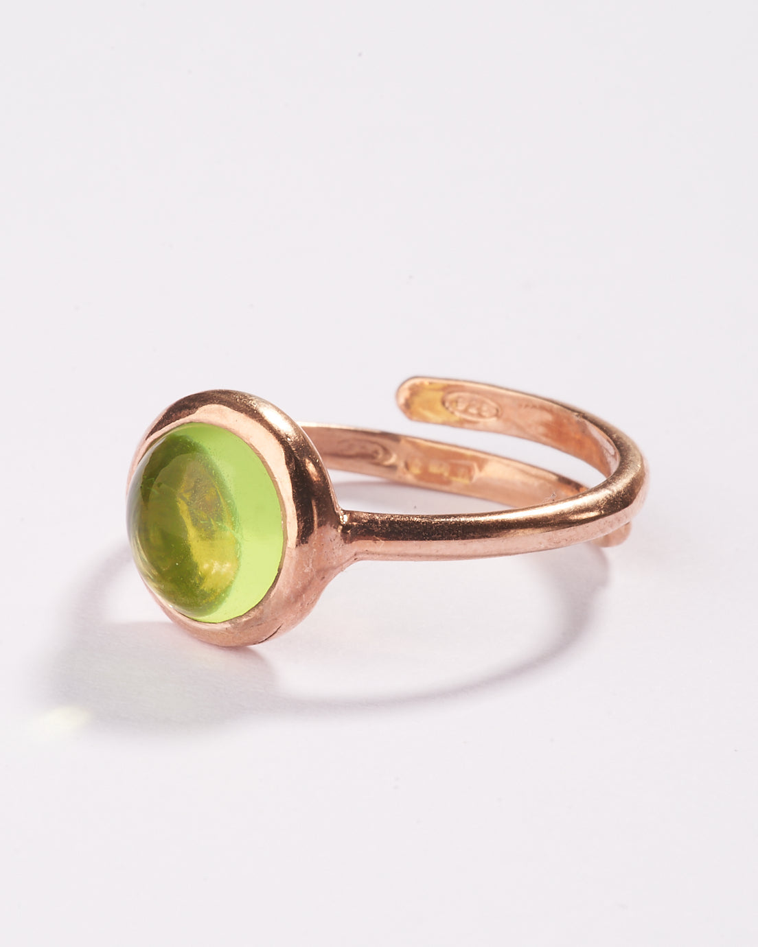 Bague Améthyste Verte