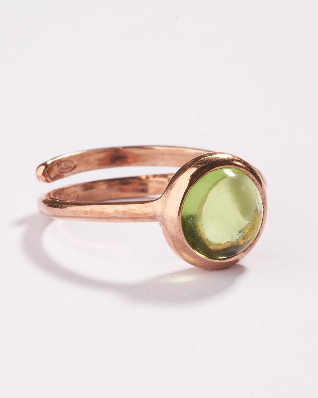 Bague Améthyste Verte