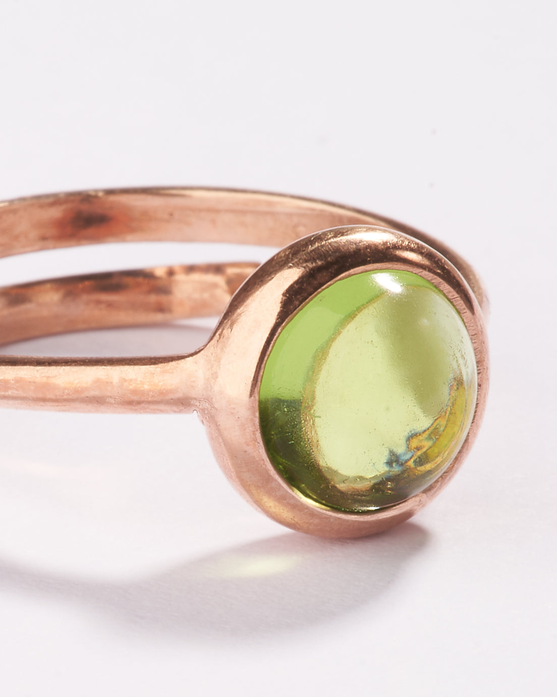 Bague Améthyste Verte