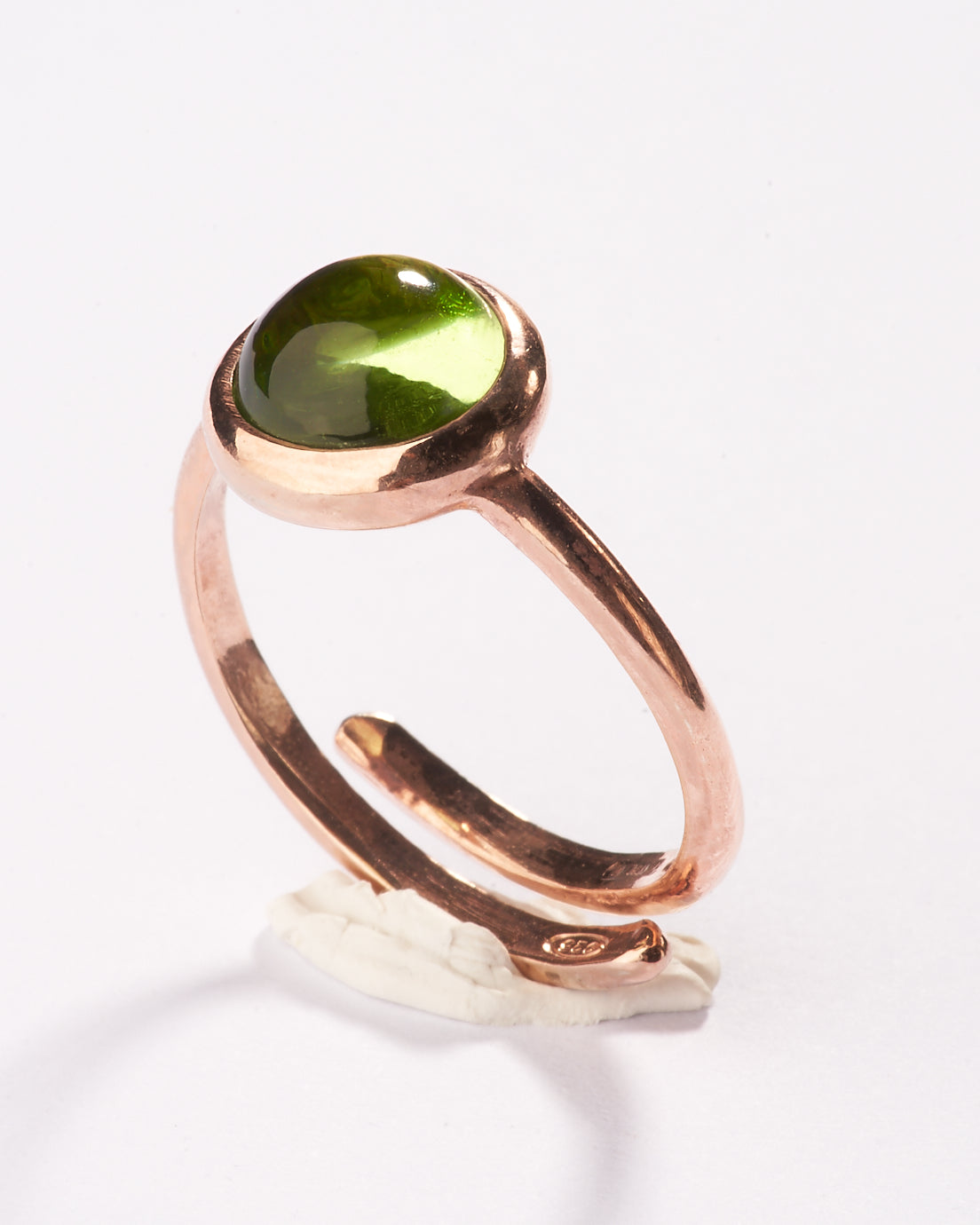 Bague Améthyste Verte