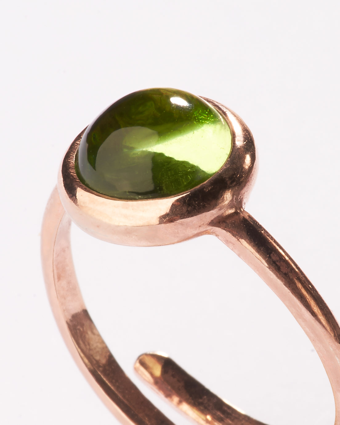 Bague Améthyste Verte