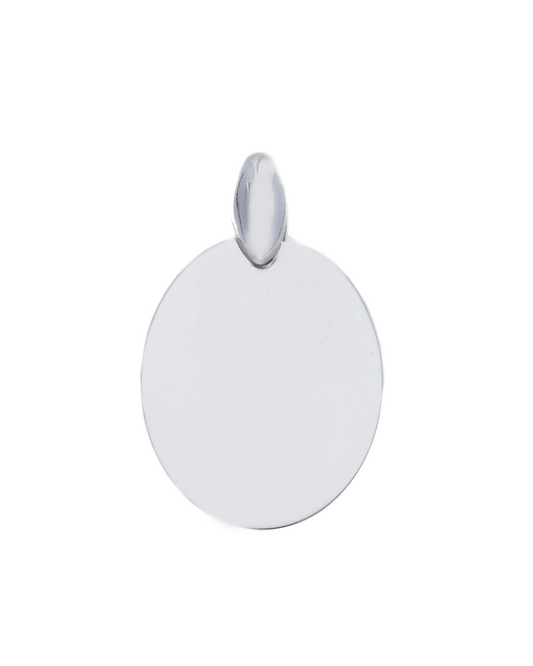 Ciondolo Silver Memory Pendant in argento 925, personalizzabile con incisione, dimensione 2x2,5 cm.