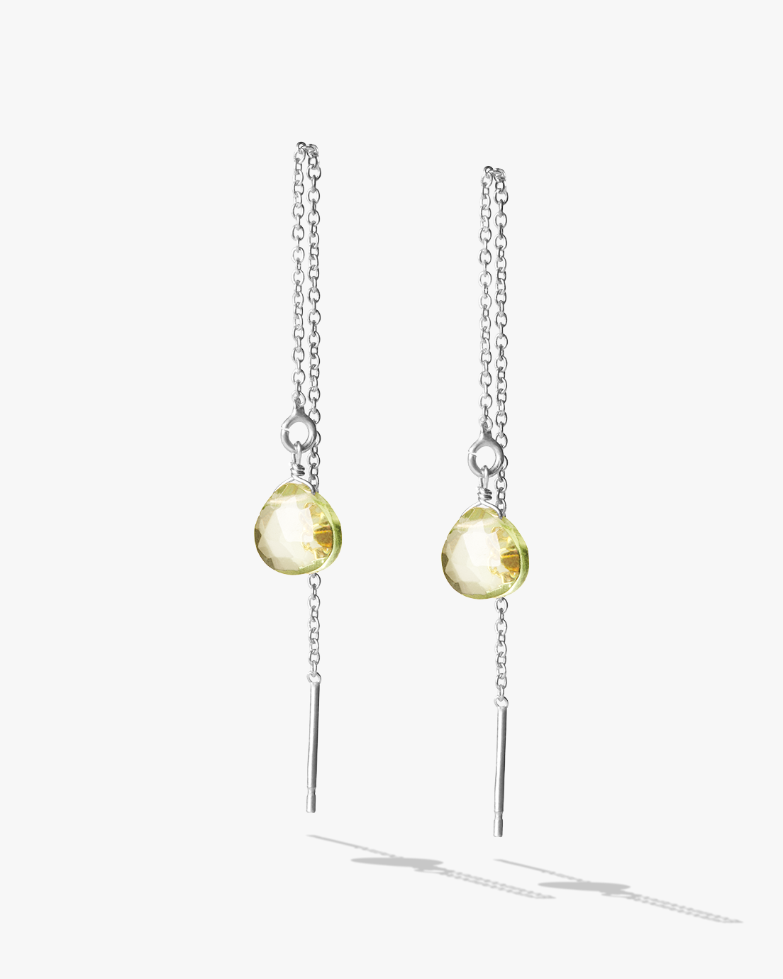 Droplets Earrings (Peridot)