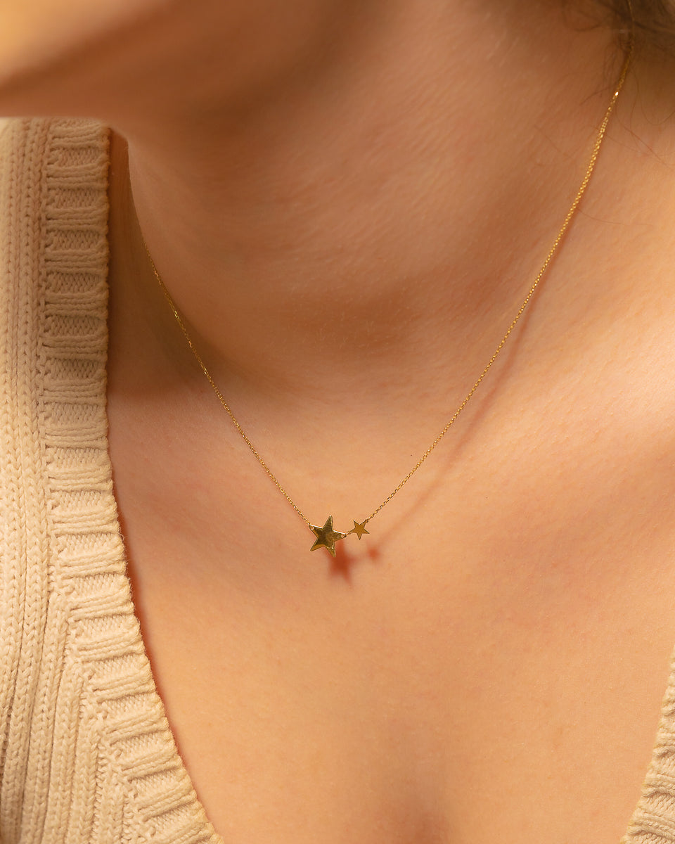 Double Star necklace