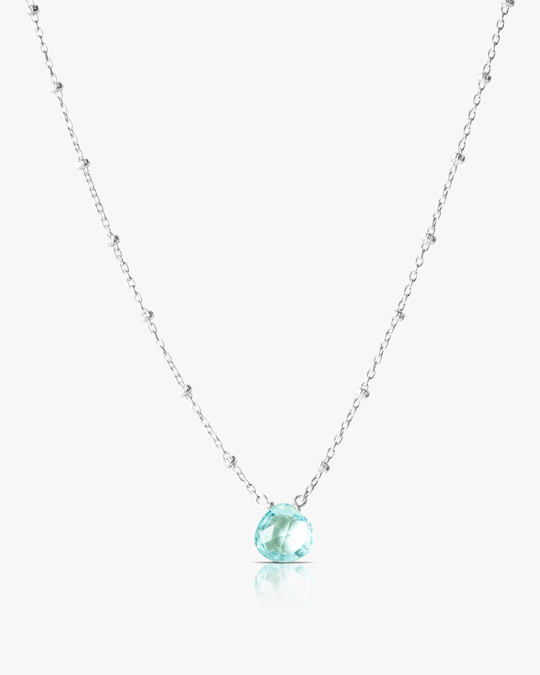 Droplet Topaz Necklace