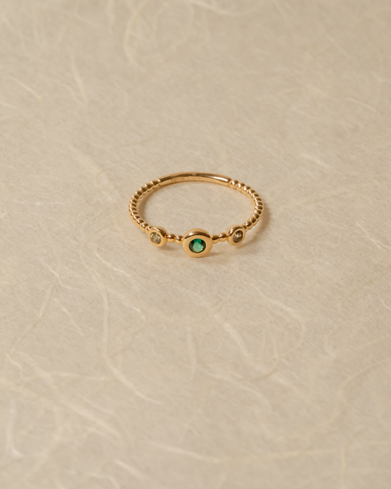 Bague Verte Enfant