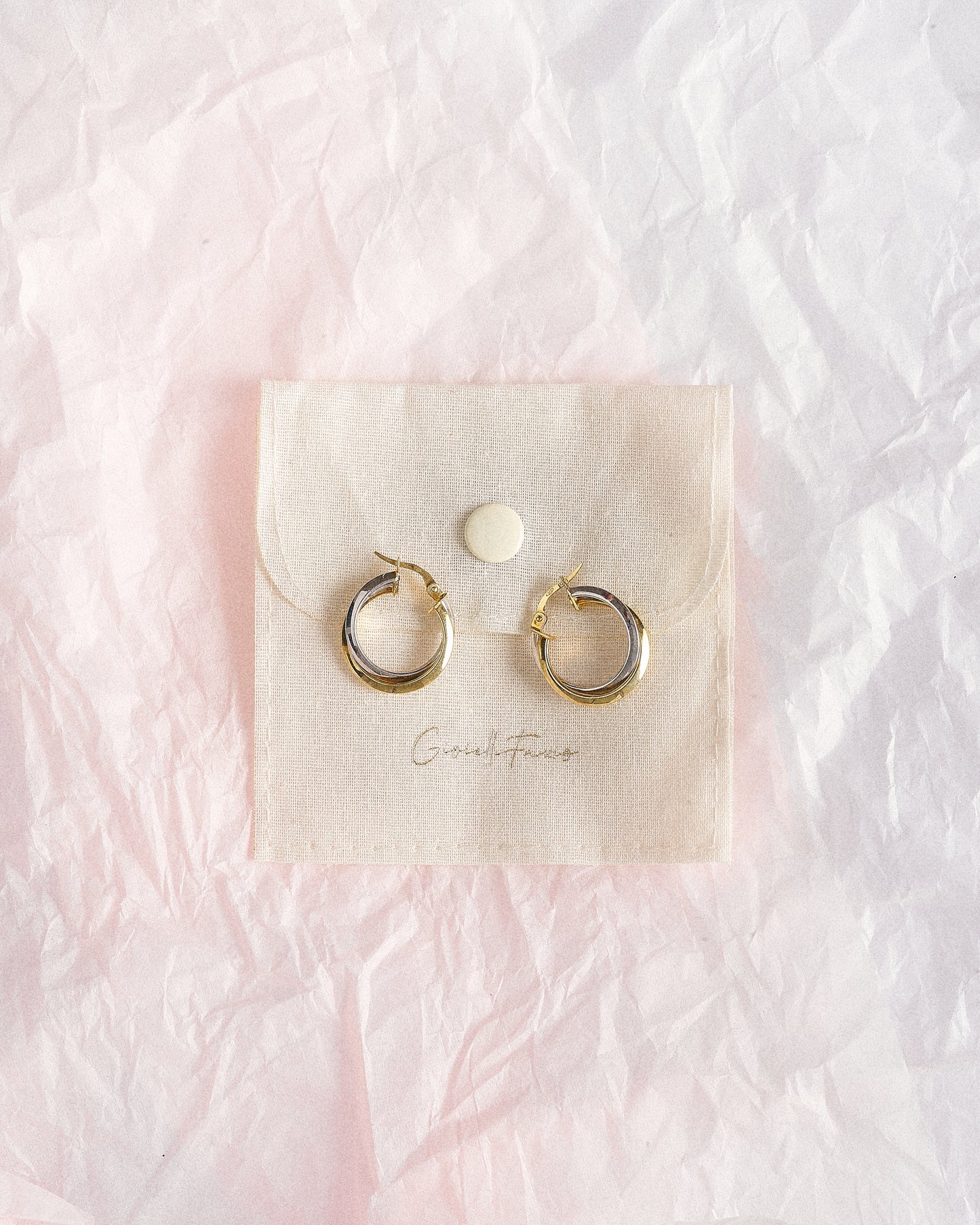 Double Circle Earrings