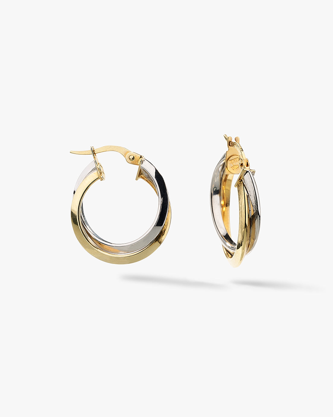 Double Circle Earrings