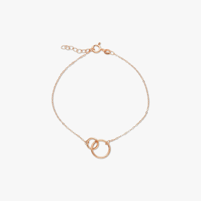 [FINIRE] Connection Bracelet [MANCANO FOTO] - Oro 9ct Rosa / 17+2cm