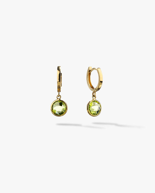 Drizzle Peridot Earrings