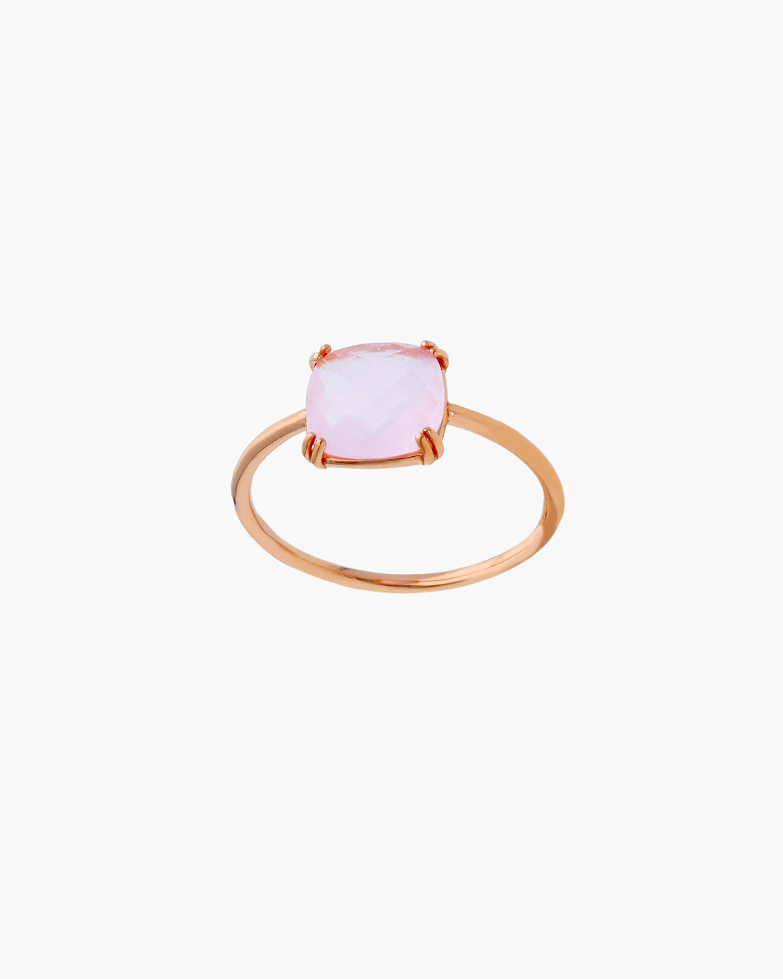 Princess Rose Quartz Ring - GioielliFazio